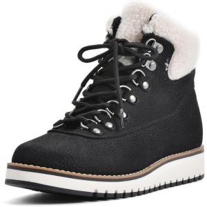 imageWHITE MOUNTAIN Womens Cozy Ankle BootBlackFabric