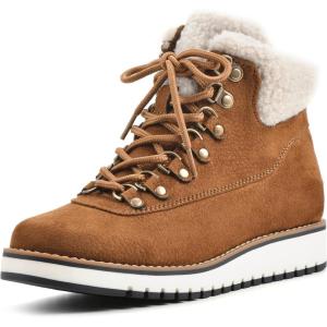 imageWHITE MOUNTAIN Womens Cozy Ankle BootTobaccoFabric