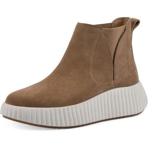 imageWHITE MOUNTAIN Womens Dignify Platform HighTop Sneaker BootieTanSuede