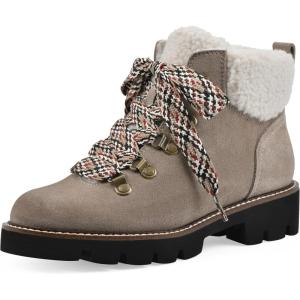 imageWHITE MOUNTAIN Womens Gloving Faux Fur Hiker BootieTaupeSuede