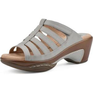 imageWHITE MOUNTAIN Womens Valencia Strappy Clog SandalIceBurnSmooth