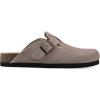 imageWHITE MOUNTAIN Womens Bendees ContrastStitched Signature ComfortMolded Footbed ClogLt LavenderSuede
