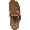 imageWHITE MOUNTAIN Womens Bendees ContrastStitched Signature ComfortMolded Footbed ClogWhiskeySuede