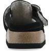 imageWHITE MOUNTAIN Womens Bueno MuleBlack Suede With Faux Fur