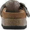 imageWHITE MOUNTAIN Womens Bueno MuleChestnut Suede With Faux Fur