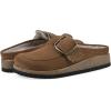 imageWHITE MOUNTAIN Womens Bueno MuleChestnut Suede With Faux Fur