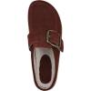 imageWHITE MOUNTAIN Womens Bueno MuleRust Suede With Faux Fur