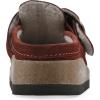 imageWHITE MOUNTAIN Womens Bueno MuleRust Suede With Faux Fur