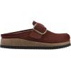 imageWHITE MOUNTAIN Womens Bueno MuleRust Suede With Faux Fur