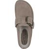 imageWHITE MOUNTAIN Womens Bueno MuleTaupe Suede With Faux Fur
