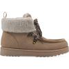 imageWHITE MOUNTAIN Womens Icebox Faux Fur Moc Toe BootieBeach WoodSuede