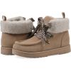 imageWHITE MOUNTAIN Womens Icebox Faux Fur Moc Toe BootieBeach WoodSuede