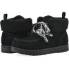 imageWHITE MOUNTAIN Womens Icebox Faux Fur Moc Toe BootieBlackSuede