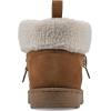 imageWHITE MOUNTAIN Womens Icebox Faux Fur Moc Toe BootieWhiskeySuede