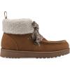 imageWHITE MOUNTAIN Womens Icebox Faux Fur Moc Toe BootieWhiskeySuede