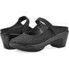 imageWHITE MOUNTAIN Womens Vinto 2 Heeled Mary Jane ClogBlackSuededSmooth