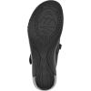 imageWHITE MOUNTAIN Womens Vinto 2 Heeled Mary Jane ClogBlackSuededSmooth