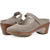 imageWHITE MOUNTAIN Womens Vinto 2 Heeled Mary Jane ClogLt TaupeSueded Smooth