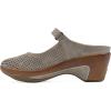 imageWHITE MOUNTAIN Womens Vinto 2 Heeled Mary Jane ClogLt TaupeSueded Smooth