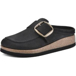 imageWHITE MOUNTAIN Womens Bueno MuleBlackLeather