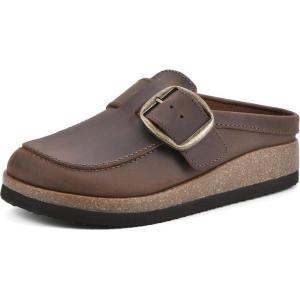 imageWHITE MOUNTAIN Womens Bueno MuleBrownLeather
