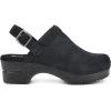 imageWHITE MOUNTAIN Shoes Being Leather Footbeds ClogBlackSuede