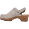 imageWHITE MOUNTAIN Shoes Being Leather Footbeds ClogSandSuede