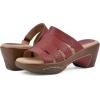 imageWHITE MOUNTAIN Shoes Valora Womens Clog SandalRedWoven