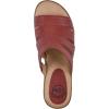 imageWHITE MOUNTAIN Shoes Valora Womens Clog SandalRedWoven