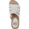 imageWHITE MOUNTAIN Shoes Valora Womens Clog SandalWhiteWoven