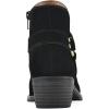imageWHITE MOUNTAIN Womens Altossa Western Ankle BootieBlackSuede