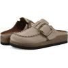 imageWHITE MOUNTAIN Womens Bayberry Buckle Signature ComfortMolded Footbed MuleSandal WoodSuede