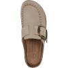imageWHITE MOUNTAIN Womens Bayberry Buckle Signature ComfortMolded Footbed MuleSandal WoodSuede