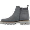 imageWHITE MOUNTAIN Womens Glassie Lug Sole Chelsea Ankle BootieBlue RaspberrySuede