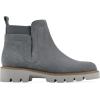 imageWHITE MOUNTAIN Womens Glassie Lug Sole Chelsea Ankle BootieBlue RaspberrySuede