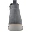 imageWHITE MOUNTAIN Womens Glassie Lug Sole Chelsea Ankle BootieBlue RaspberrySuede