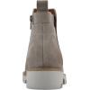 imageWHITE MOUNTAIN Womens Glassie Lug Sole Chelsea Ankle BootieSandSuede