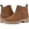 imageWHITE MOUNTAIN Womens Glassie Lug Sole Chelsea Ankle BootieWhiskeySuede