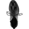 imageWHITE MOUNTAIN Womens Tappy Lug Sole Combat BootBlackPatent