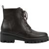 imageWHITE MOUNTAIN Womens Tappy Lug Sole Combat BootBrownSmooth