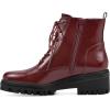 imageWHITE MOUNTAIN Womens Tappy Lug Sole Combat BootCordovanPatent