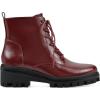 imageWHITE MOUNTAIN Womens Tappy Lug Sole Combat BootCordovanPatent
