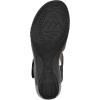 imageWHITE MOUNTAIN Womens Vie Heeled CutOut ClogBlackBuc