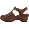 imageWHITE MOUNTAIN Womens Vie Heeled CutOut ClogHazelBuc