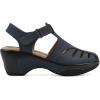 imageWHITE MOUNTAIN Womens Vie Heeled CutOut ClogNavyBuc