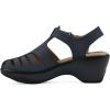 imageWHITE MOUNTAIN Womens Vie Heeled CutOut ClogNavyBuc