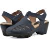 imageWHITE MOUNTAIN Womens Vie Heeled CutOut ClogNavyBuc