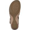 imageWHITE MOUNTAIN Womens Vie Heeled CutOut ClogSandBuc