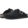 imageWhite Mountain Womens Bari ClogBlackSuede WFaux Fur