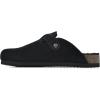 imageWhite Mountain Womens Bari ClogBlackSuede WFaux Fur